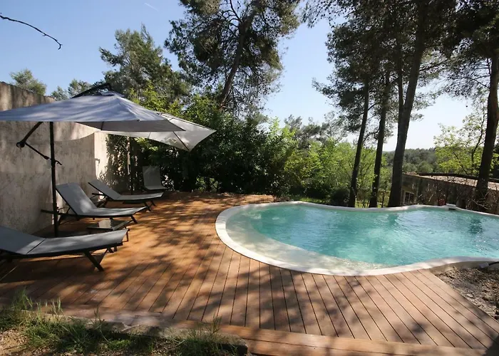 Mas Du Puech Clapas Nyaraló *