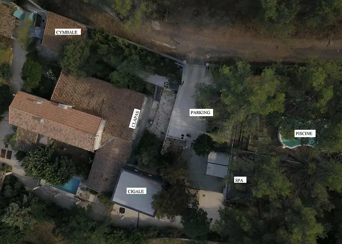 Nyaraló Mas Du Puech Clapas Assas